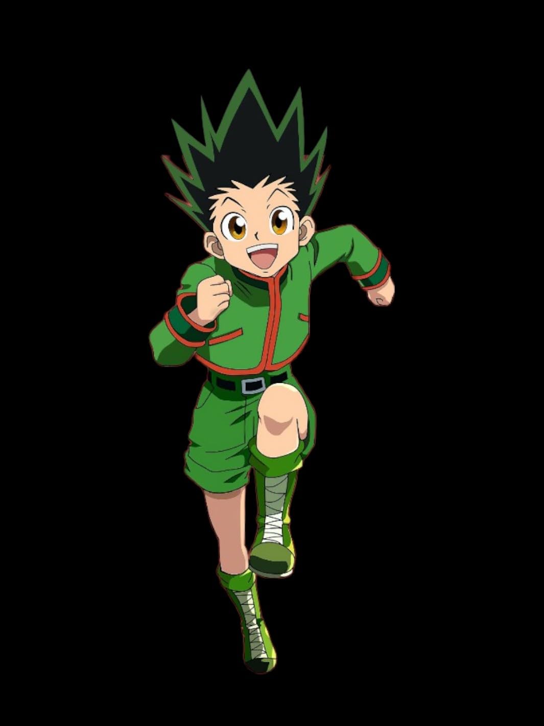 Soulhouse Gon Freecss Action Poster Hunter x Hunter with Red